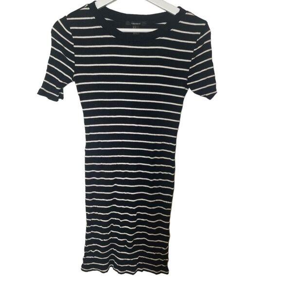 Forever 21 dress small midi dress stripe - Picture 2 of 5